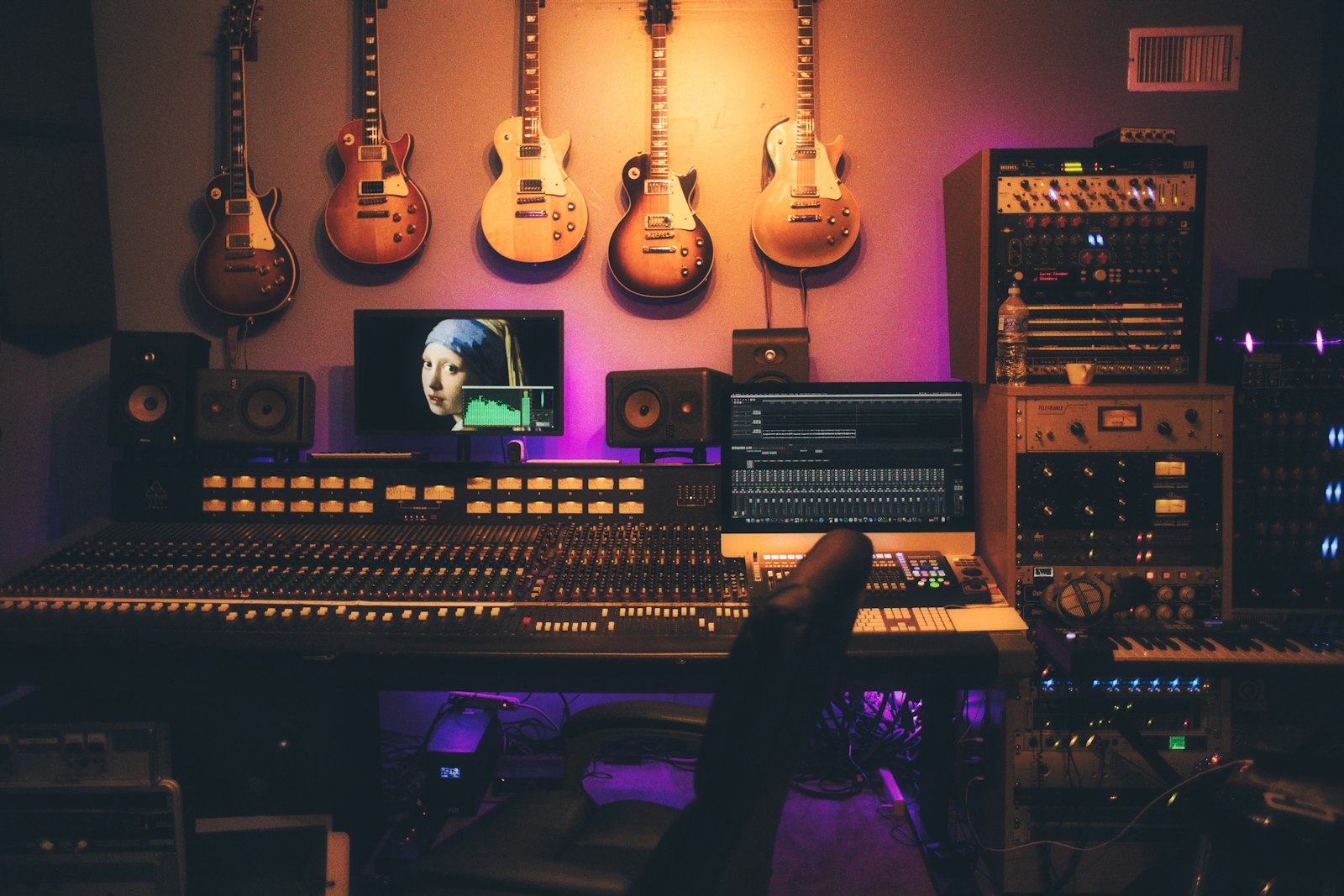 Studio session